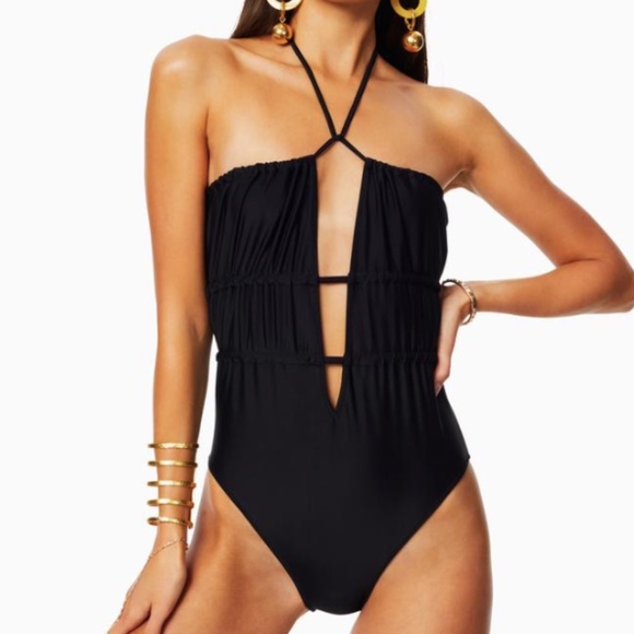 Ramy Brook Marta Strapless One Piece Swimsuit - Picture 1 of 7